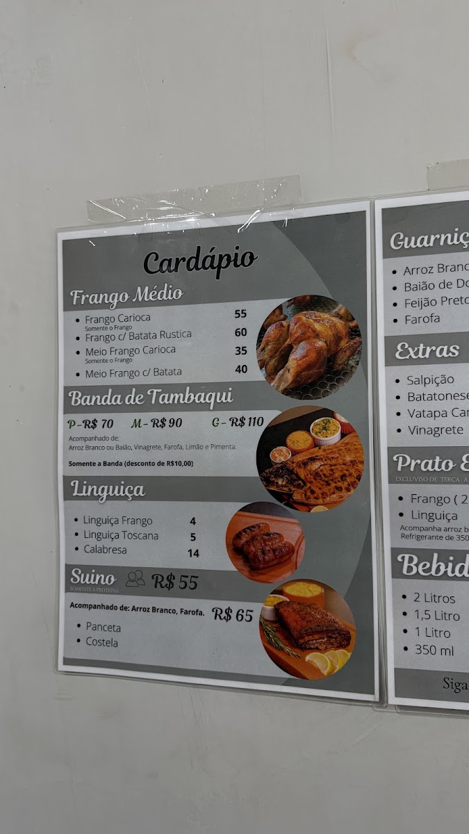 Menu Frango Carioca Galeteria & Churrascaria-1