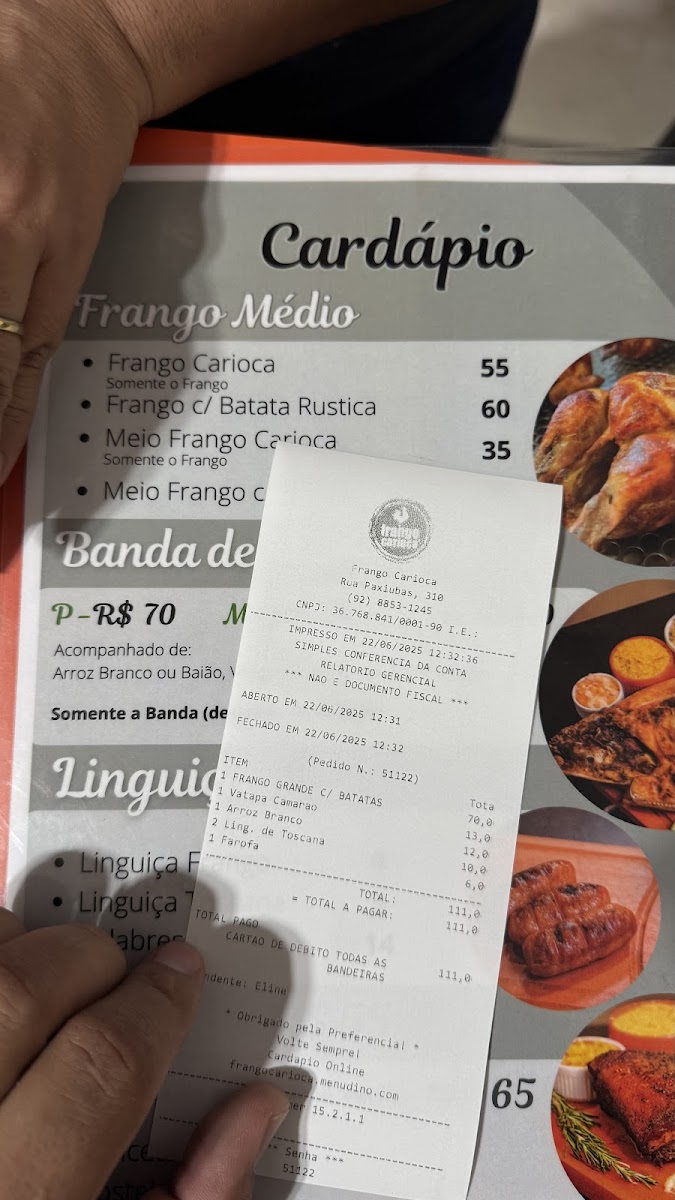 Menu Frango Carioca Galeteria & Churrascaria-6
